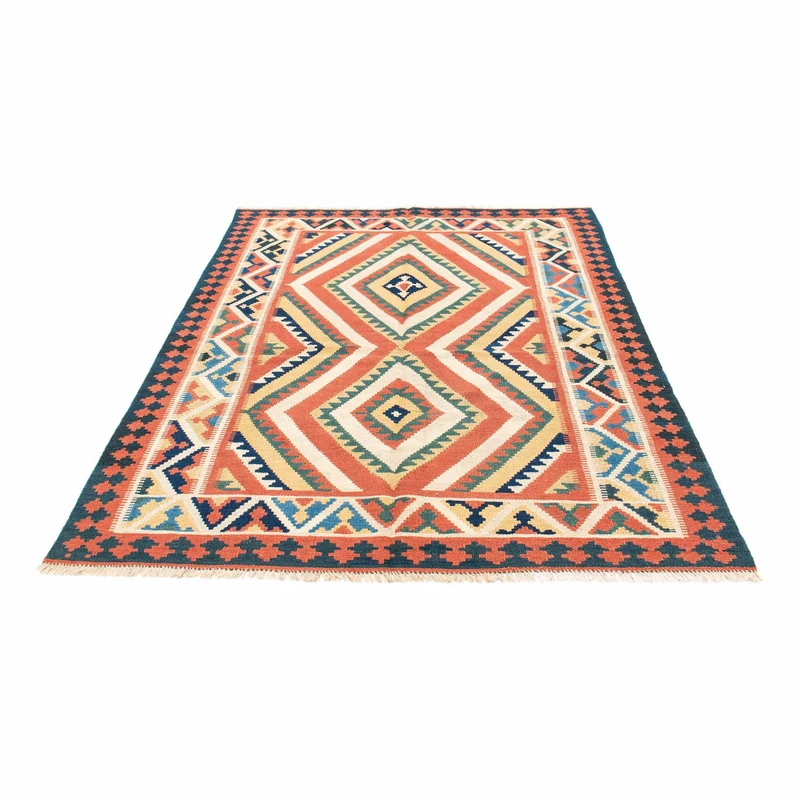 Kelim Teppich - Oriental 146 x 212 cm - rost