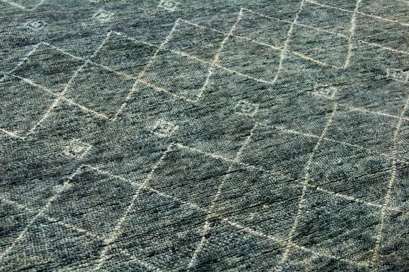 Designer Teppich 153 x 251 cm - grau
