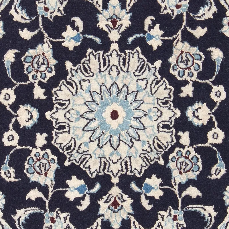 Perserteppich - Nain - Royal 60 x 90 cm - dunkelblau
