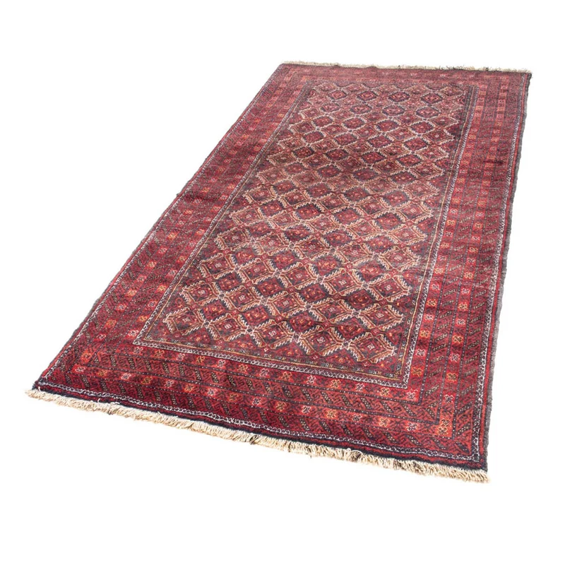 Belutsch Teppich 107 x 206 cm - rot