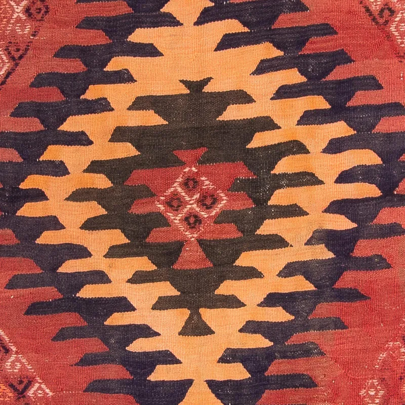 Kelim Teppich - Old 145 x 395 cm - mehrfarbig