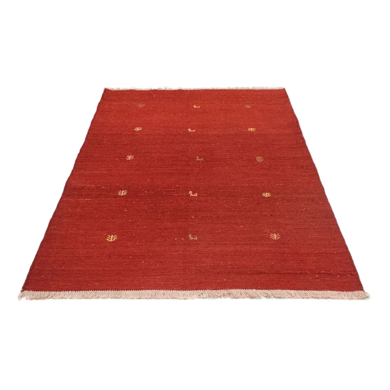 Gabbeh Teppich - Perser 121 x 187 cm - rot