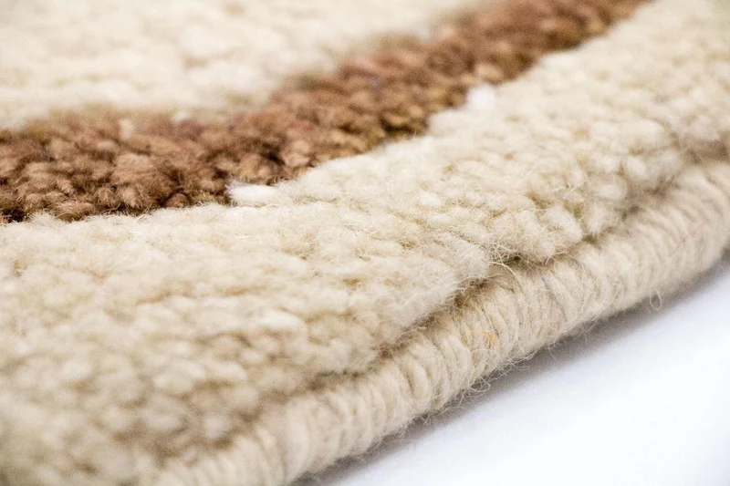 Gabbeh Teppich - Indus 155 x 228 cm - beige