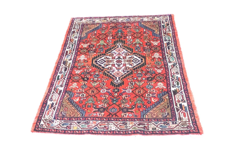 Perserteppich - Nomadic 85 x 122 cm - rot