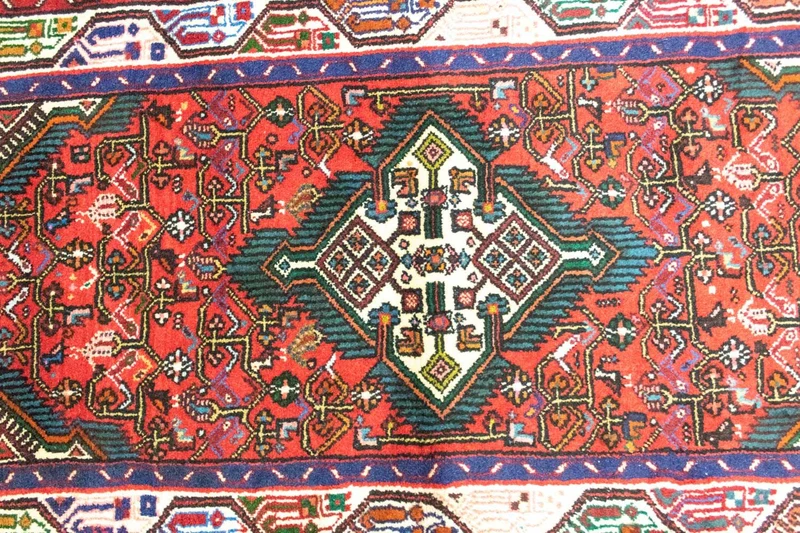 Perserteppich - Nomadic 75 x 130 cm - rot