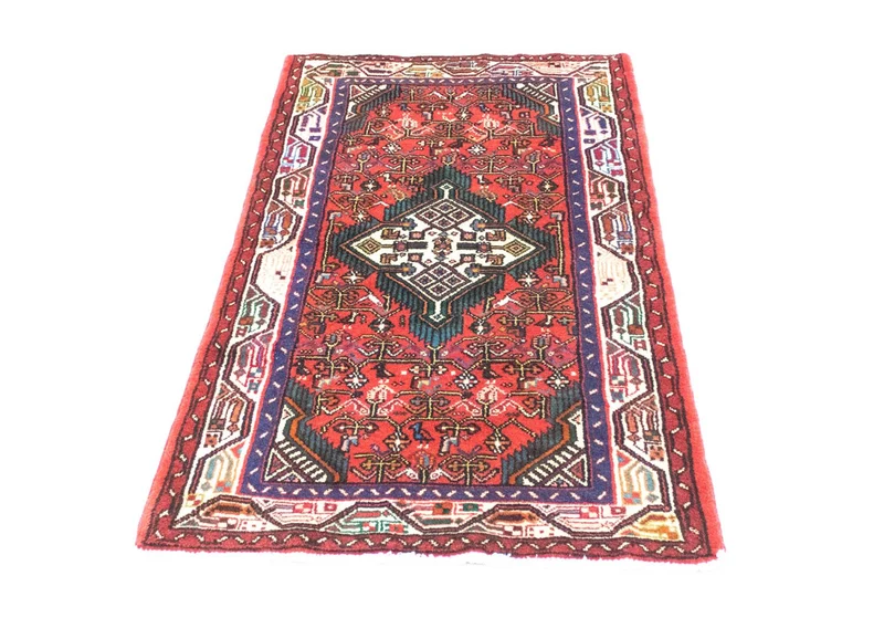 Perserteppich - Nomadic 75 x 130 cm - rot