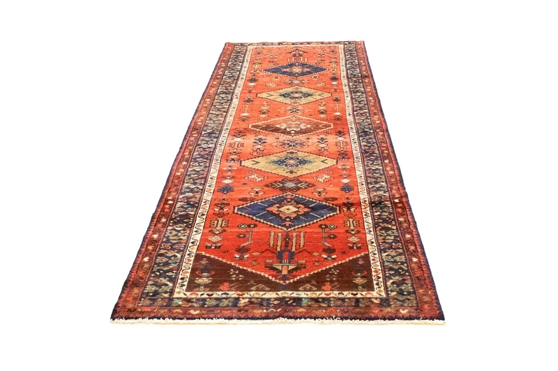 Perserteppich - Nomadic 103 x 300 cm - orange