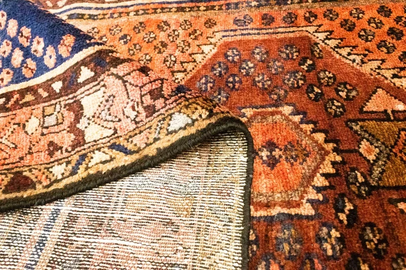 Perserteppich - Nomadic 107 x 280 cm - blau