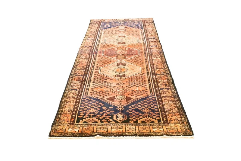 Perserteppich - Nomadic 107 x 280 cm - blau