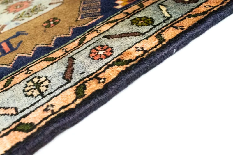 Perserteppich - Nomadic 102 x 295 cm - blau