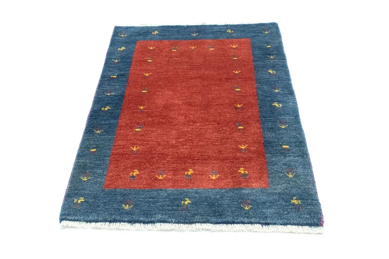 Gabbeh Teppich - Kaschkuli Perser 84 x 125 cm - rost