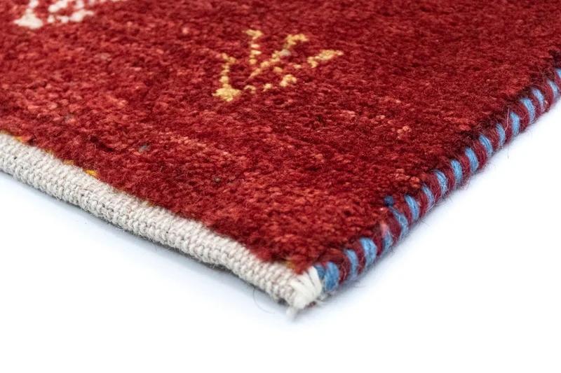 Gabbeh Teppich - Kaschkuli Perser 82 x 116 cm - rost