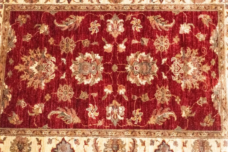 Ziegler Teppich 85 x 122 cm - rot