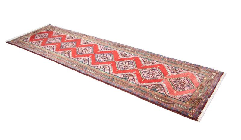 Perserteppich - Nomadic 76 x 295 cm - rot