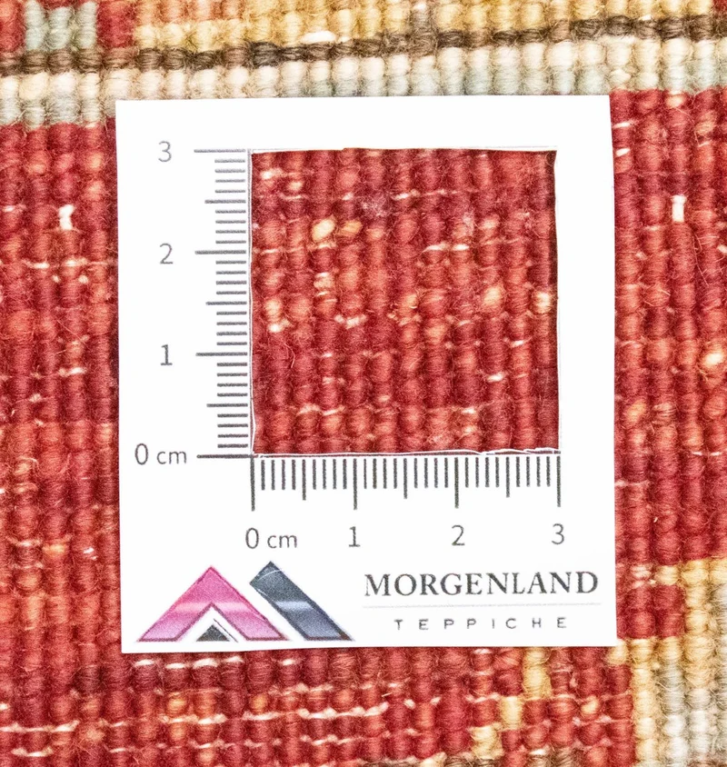 Ziegler Teppich 80 x 123 cm - rot