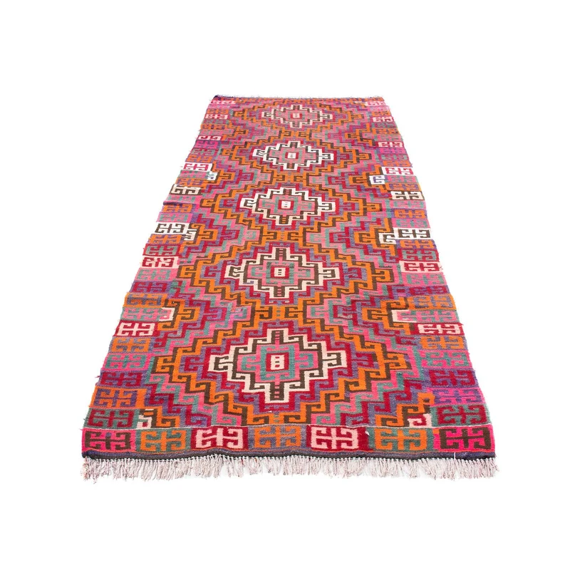 Kelim Teppich - Old 135 x 320 cm - mehrfarbig