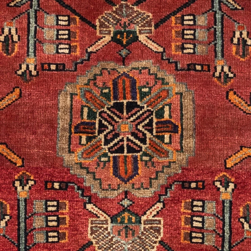Perserteppich - Nomadic 90 x 142 cm - rot