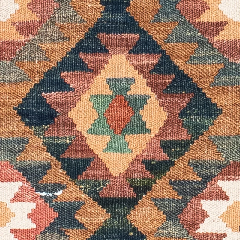 Kelim Teppich - Oriental 101 x 200 cm - hellbraun