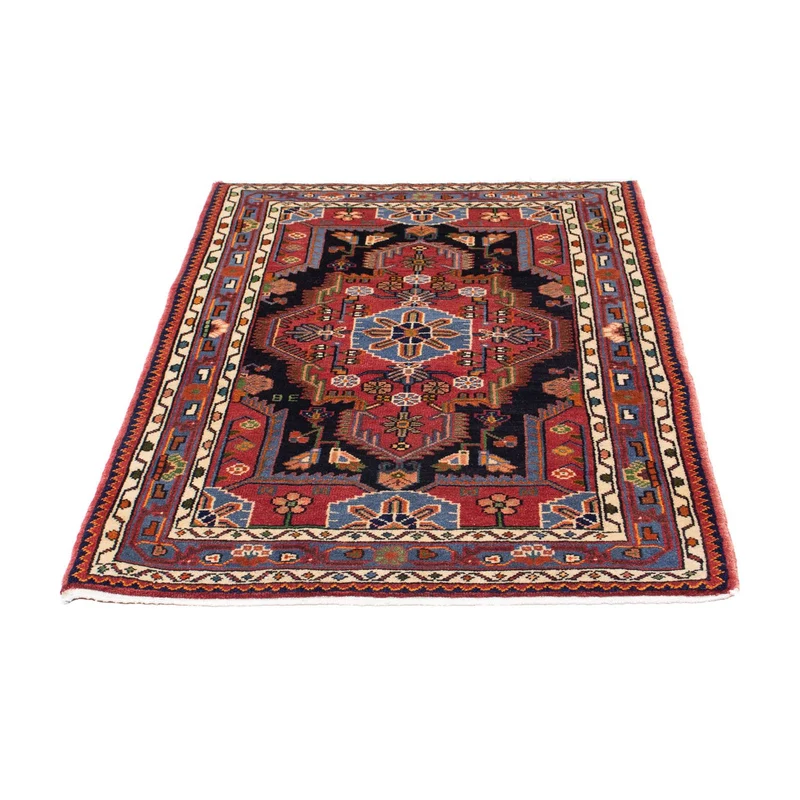 Perserteppich - Nomadic 90 x 126 cm - dunkelrot