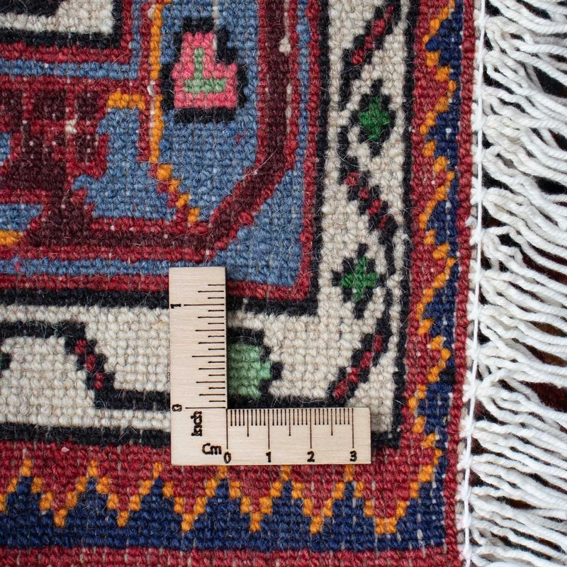 Perserteppich - Nomadic 90 x 126 cm - dunkelrot