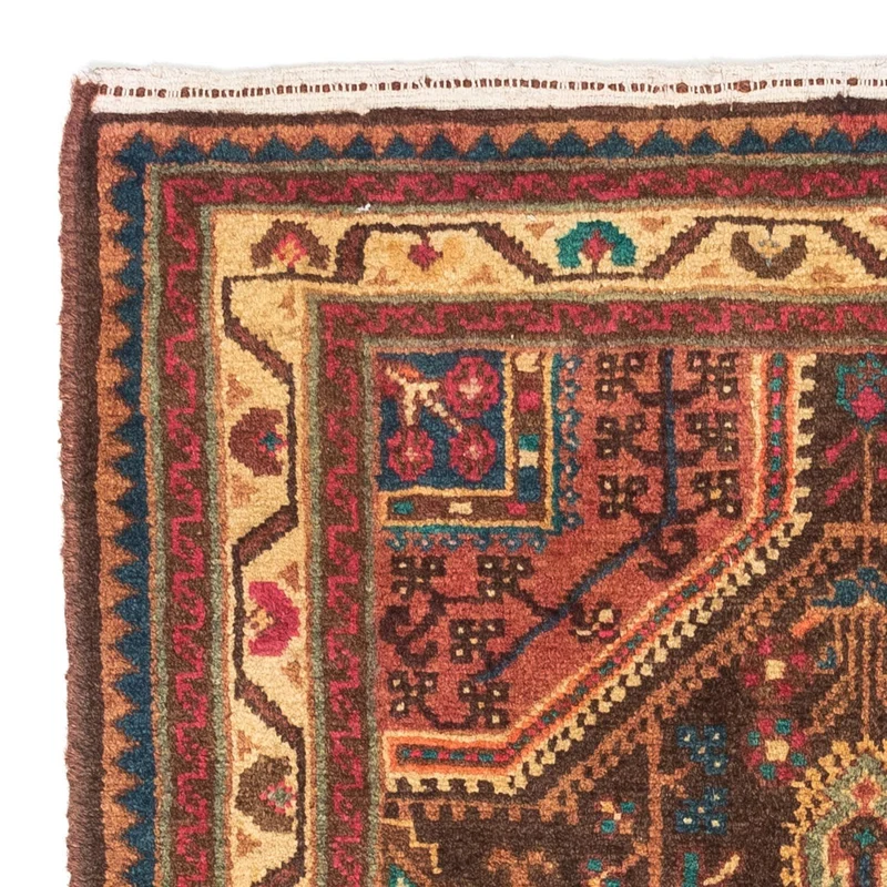 Perserteppich - Nomadic 80 x 120 cm - hellrot