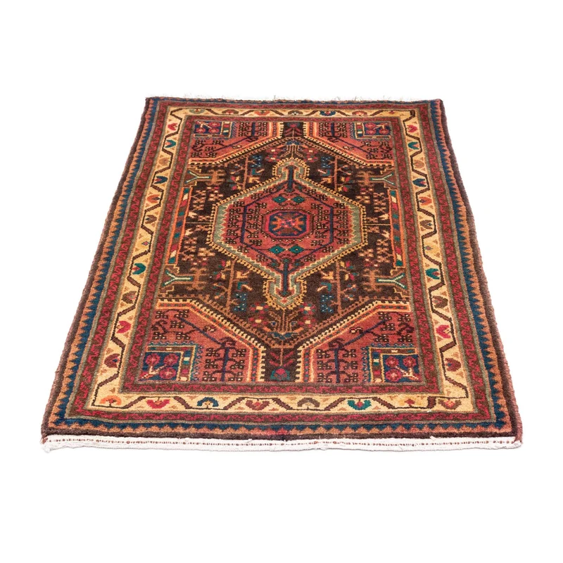 Perserteppich - Nomadic 80 x 120 cm - hellrot