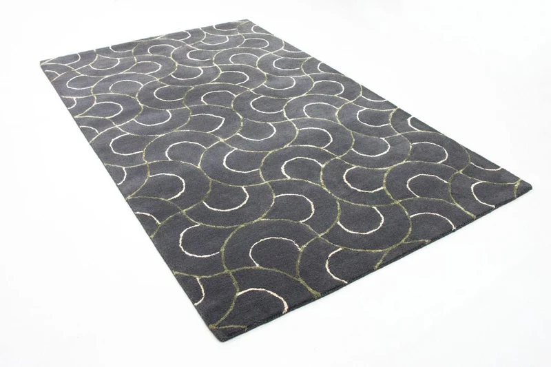 Designer Teppich 152 x 242 cm Wohnzimmer Teppich