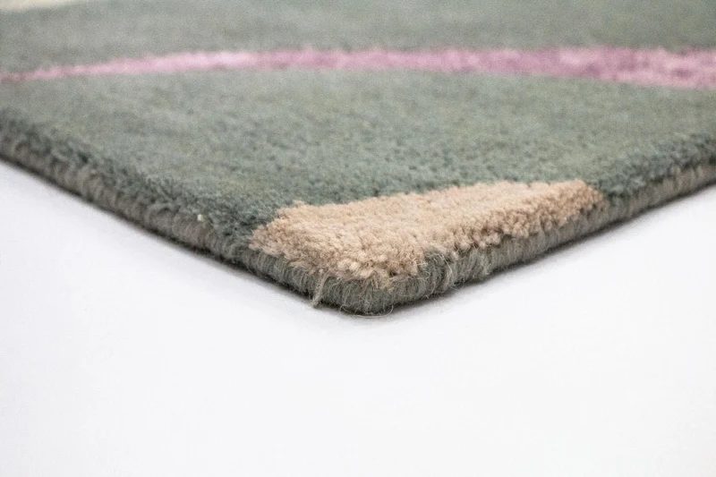 Designer Teppich 154 x 238 cm Wohnzimmer Teppich