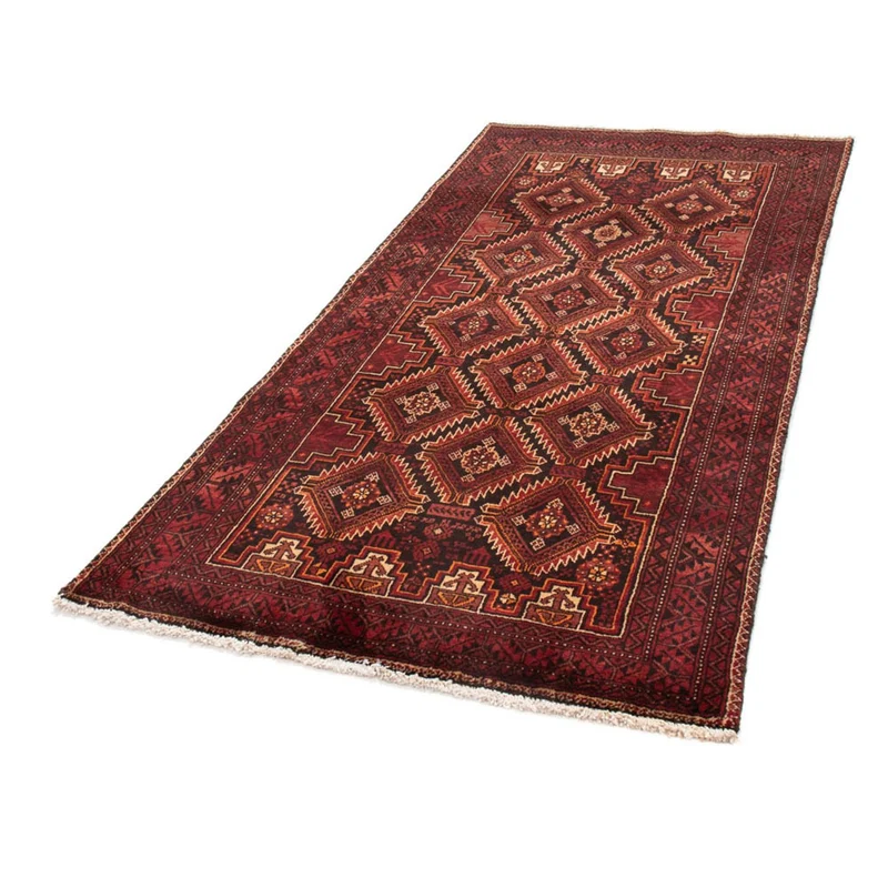 Belutsch Teppich 97 x 196 cm - mehrfarbig