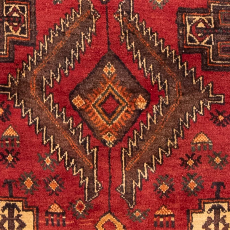 Belutsch Teppich 103 x 237 cm - rot