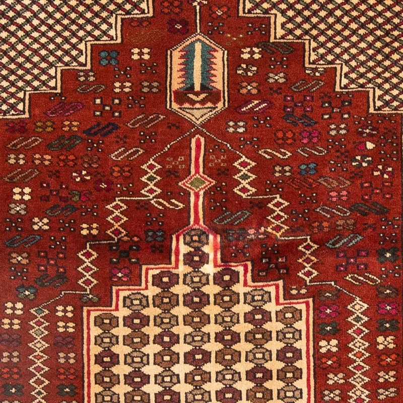 Belutsch Teppich 133 x 174 cm - rot