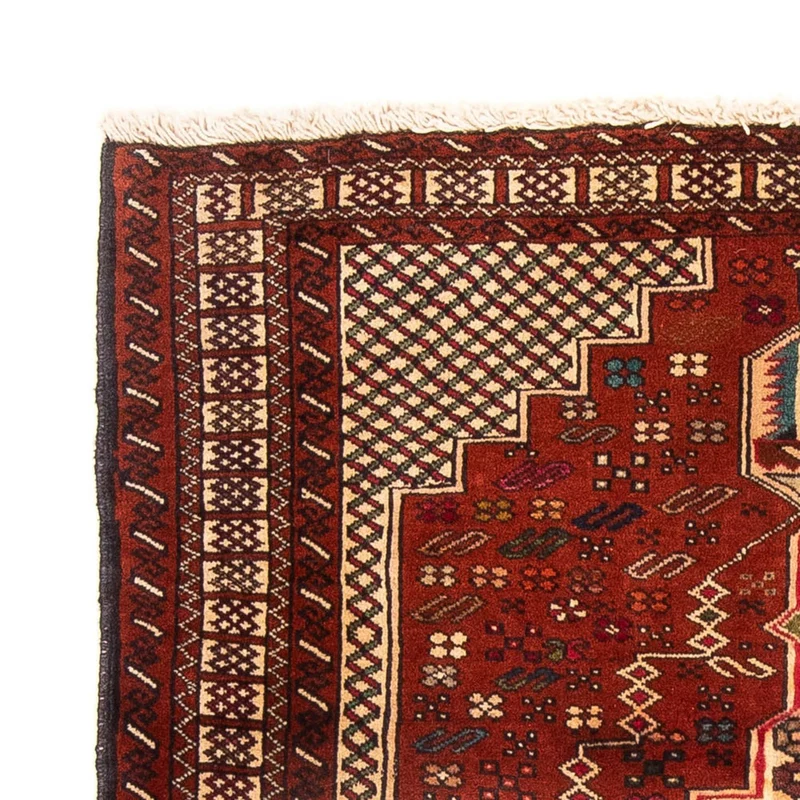 Belutsch Teppich 133 x 174 cm - rot
