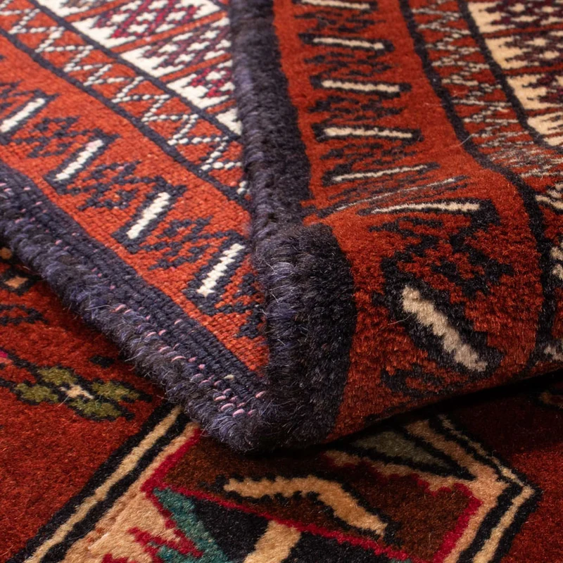 Belutsch Teppich 133 x 174 cm - rot