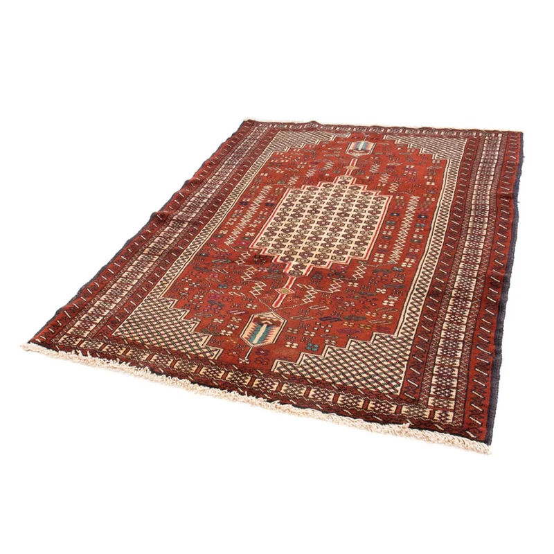 Belutsch Teppich 133 x 174 cm - rot