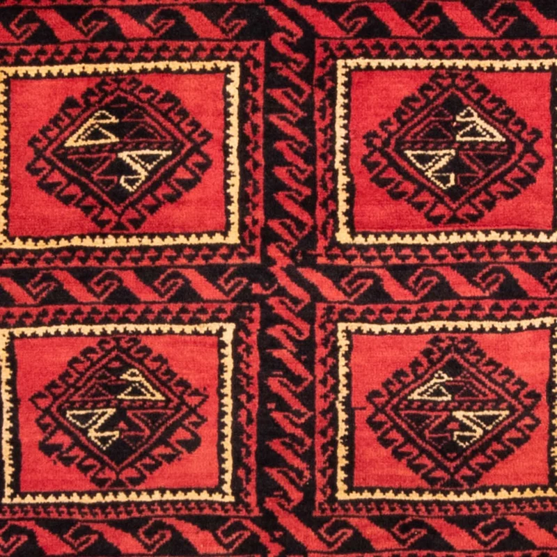 Belutsch Teppich 110 x 198 cm - rot