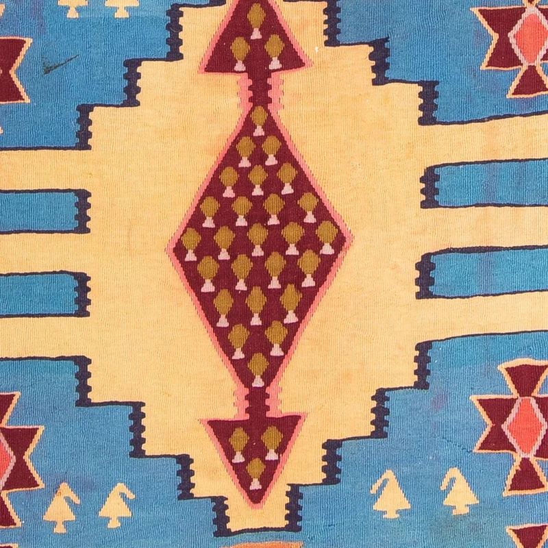Kelim Teppich - Old 140 x 280 cm - mehrfarbig
