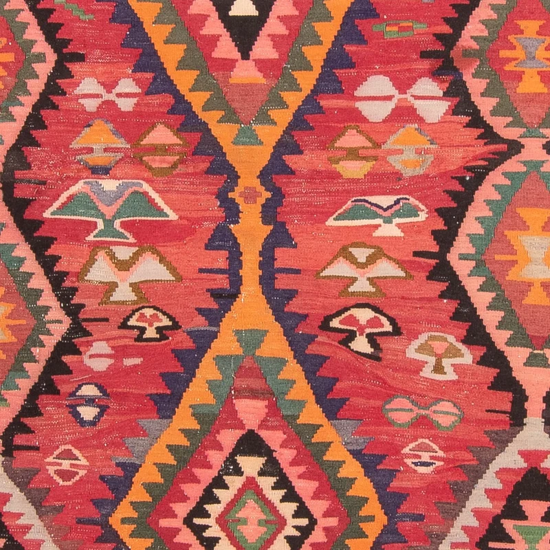 Läufer Kelim - Old - 165 x 310 cm - mehrfarbig