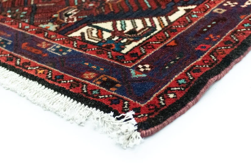 Perserteppich - Nomadic 80 x 121 cm - blau