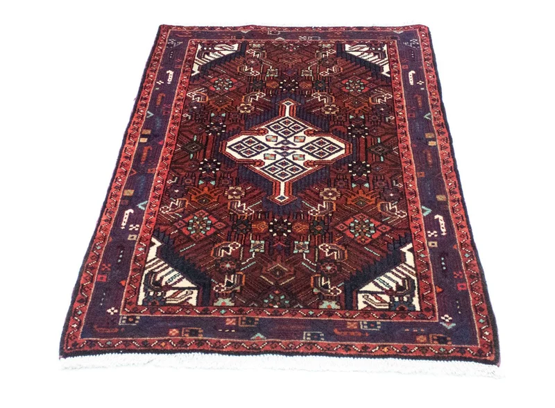 Perserteppich - Nomadic 80 x 121 cm - blau