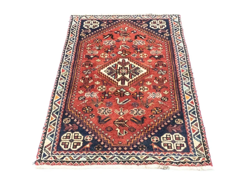Perserteppich - Nomadic 75 x 127 cm - rot