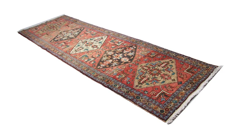 Perserteppich - Nomadic 102 x 340 cm - rot