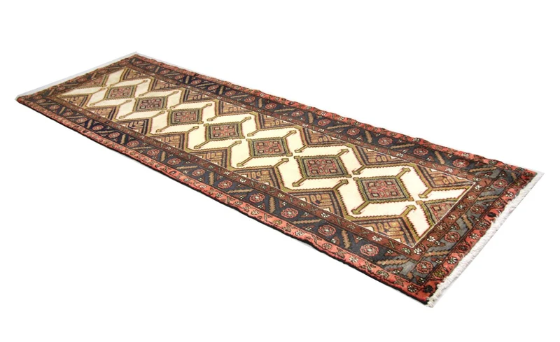 Perserteppich - Nomadic 94 x 292 cm - beige