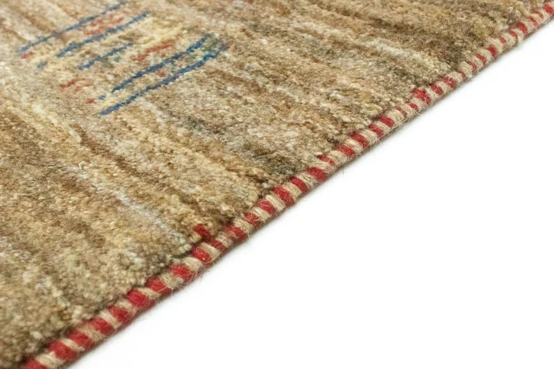 Gabbeh Teppich - Perser 103 x 154 cm - braun