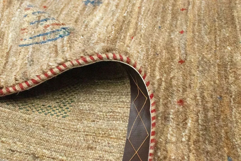 Gabbeh Teppich - Perser 103 x 154 cm - braun