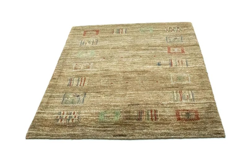 Gabbeh Teppich - Perser 103 x 154 cm - braun