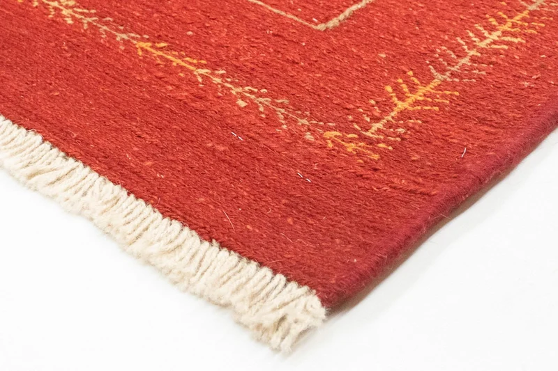 Gabbeh Teppich - Perser 112 x 170 cm - rot