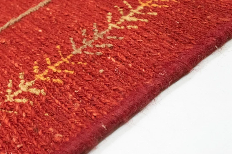Gabbeh Teppich - Perser 112 x 170 cm - rot