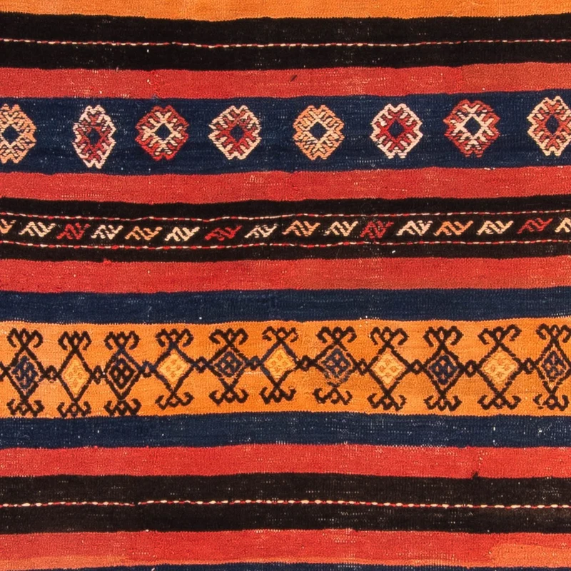 Kelim Teppich - Old 150 x 200 cm - mehrfarbig
