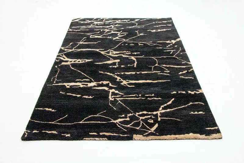 Designer Teppich 155 x 243 cm Wohnzimmer Teppich