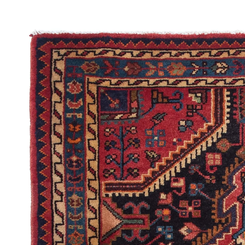 Perserteppich - Nomadic 95 x 127 cm - dunkelblau